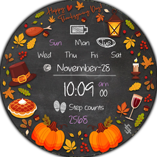 BFF25-Thanksgiving day Pumpkin
